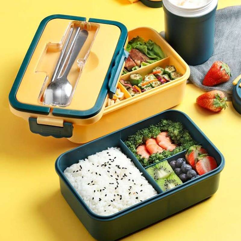 Japanese Square Kids Lunch Box - Chimenex.com